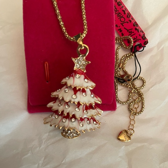 Betsy Johnson red Christmas tree wow - Picture 6 of 8